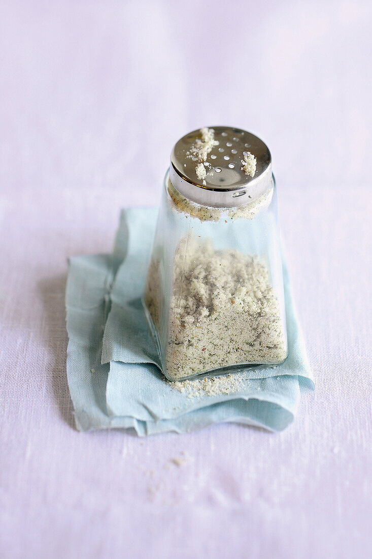 Herbal salt in shaker