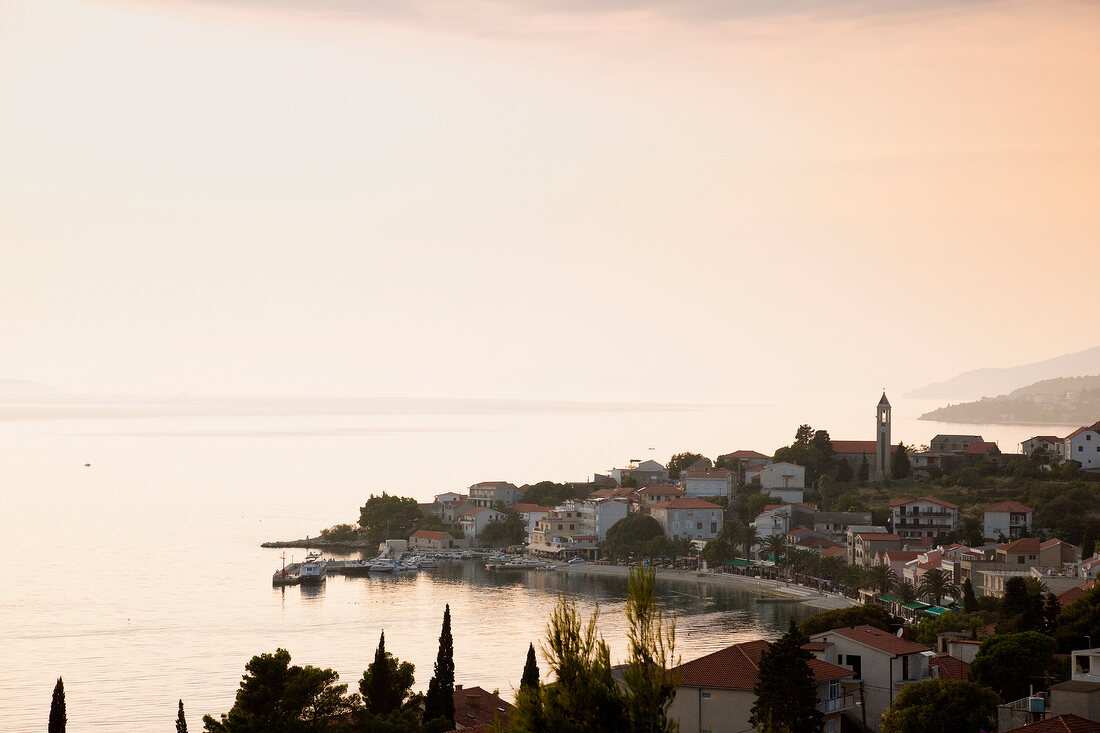 Kroatien: Makarska, Blick auf Gardac ,X
