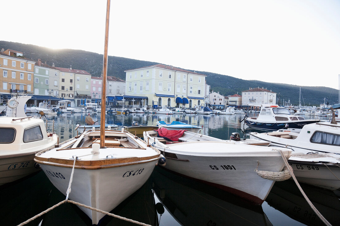 Cres Kvarner Bay in morning, Croatia