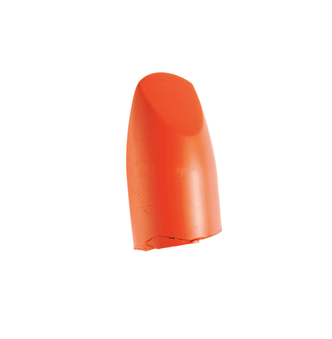 Lippenstift, Orange, Freisteller 