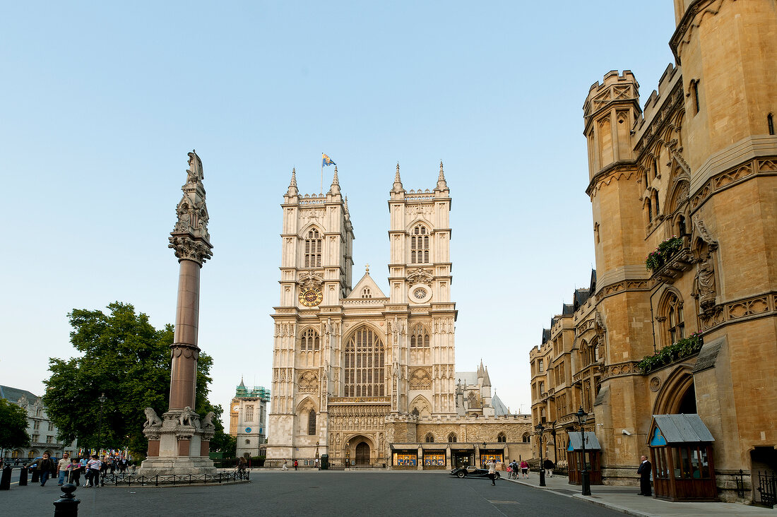 London, Westminster Abbey, Westfront Haupteingang