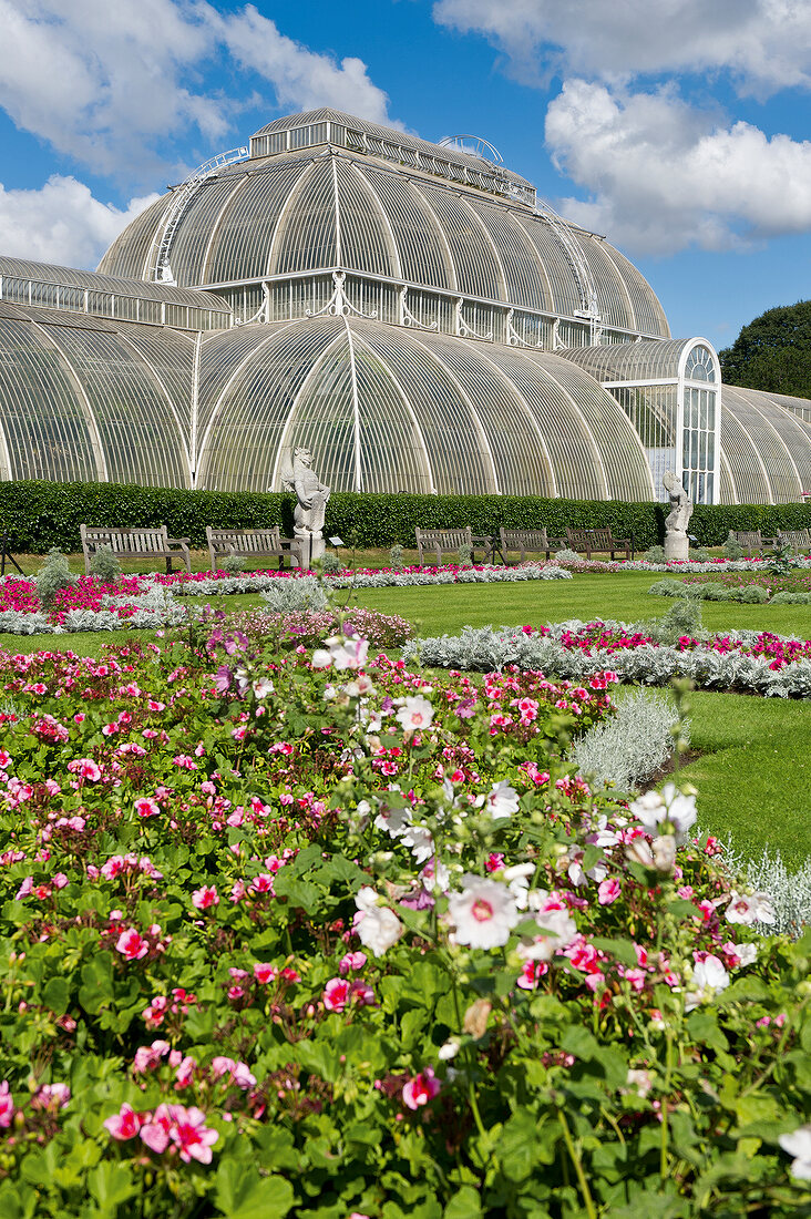 London, Kew Garden, Palm House, Treibhaus