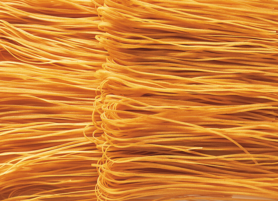 Close-up of durum wheat pasta