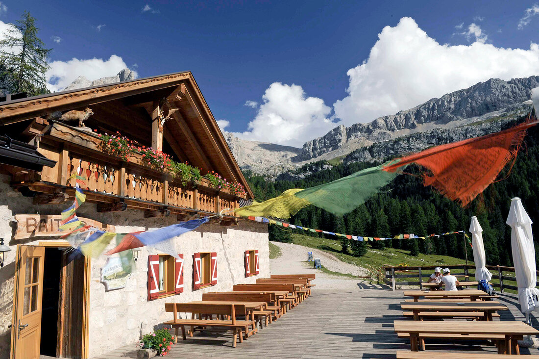 Hütte "Baita Cianci", Trentino, Almhütte