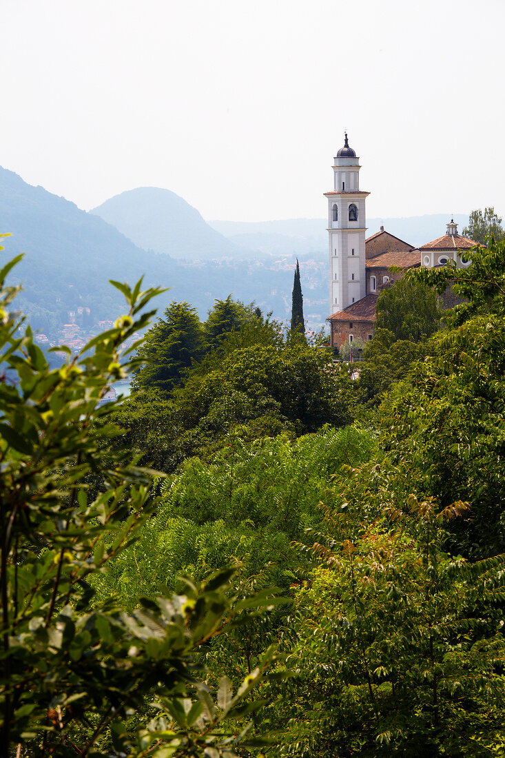 Kirche Santa Maria del Sasso in Vico Morcote, Tessin