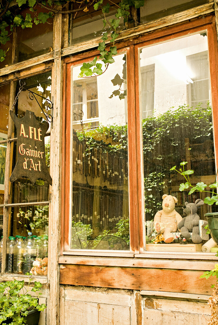 Lhomme Gainier d'Art window in Paris
