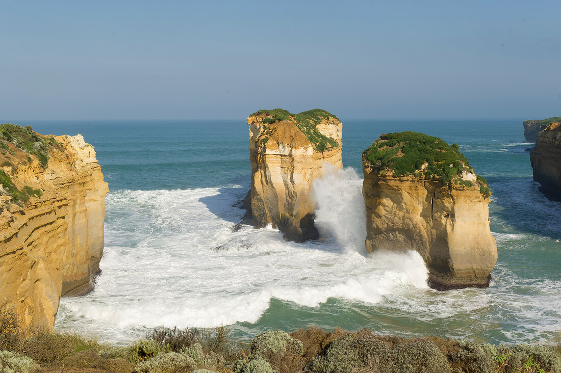 View of Twelve Apostles, Port Campbell National Park, Great Ocean Road, Australia