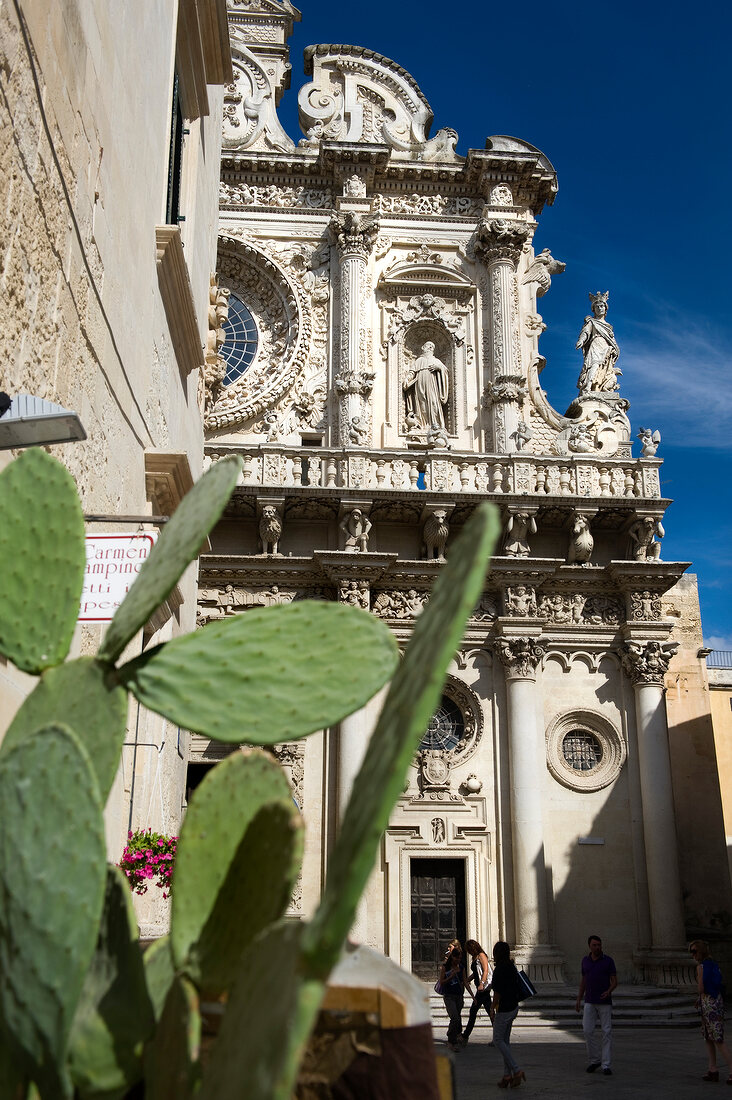 Basilika Santa Croce in Lecce, Apulien, Italien