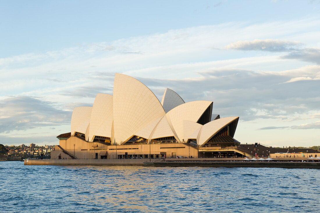 View of Opera House in Sydney, New South Wales, Australia