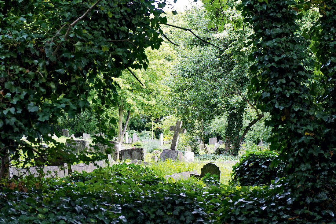 London Borough of Camden, Highgate Cemetery, Friedhof
