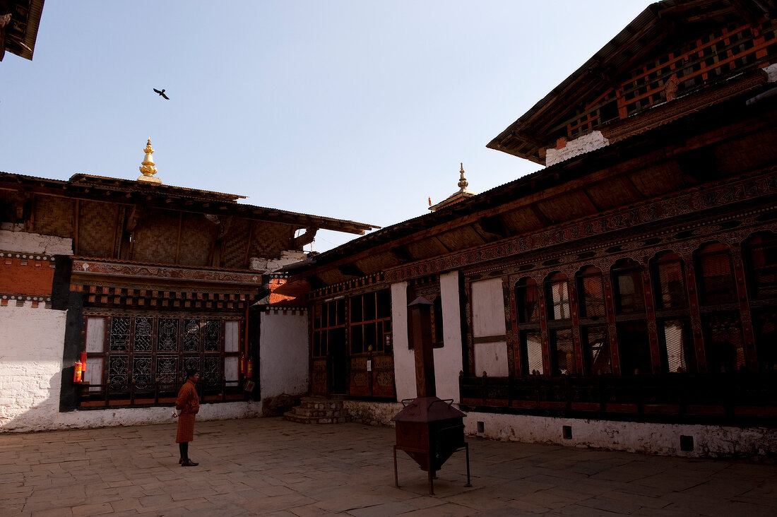 Bhutan, Jampey Lhakhang Tempel in Bu mthang