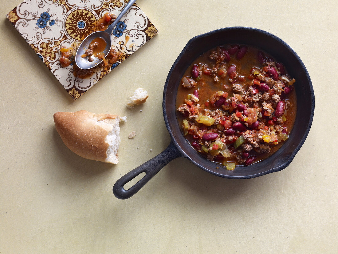 Chilli con carne in pot