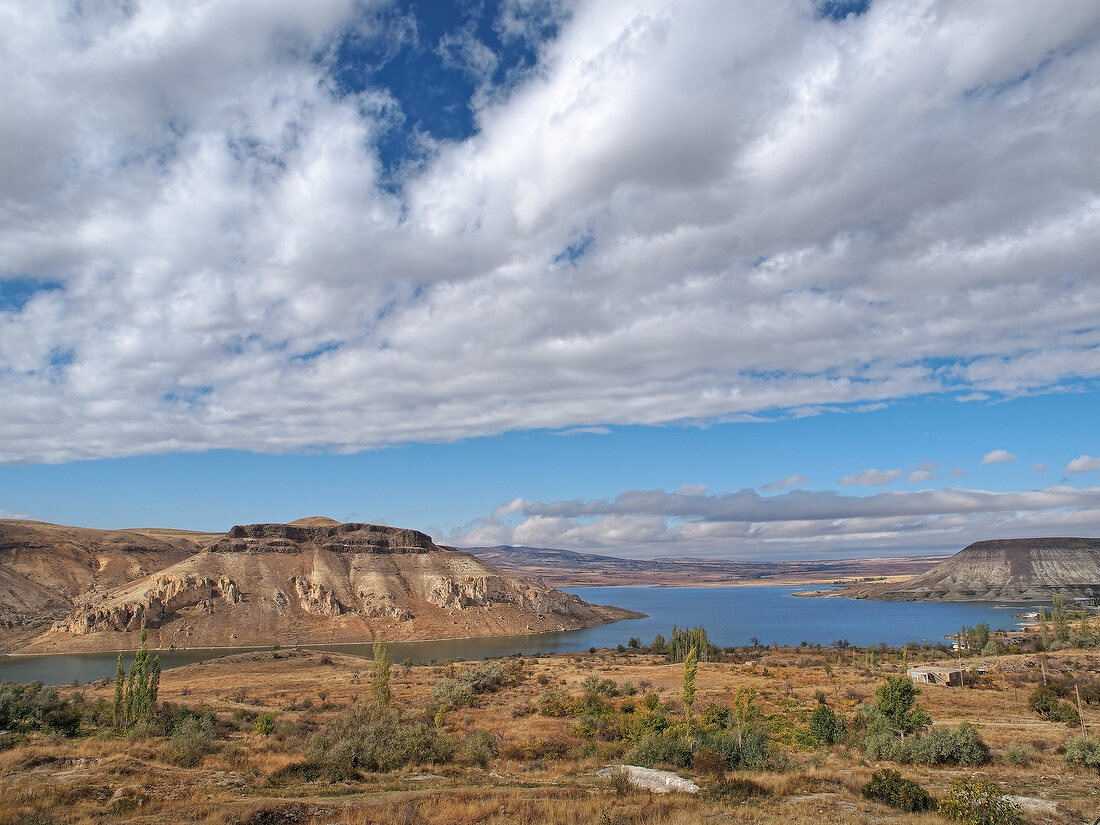 Kappadokien: Anatolien, Bayramhaci, Kizilirmak, der Rote Fluss