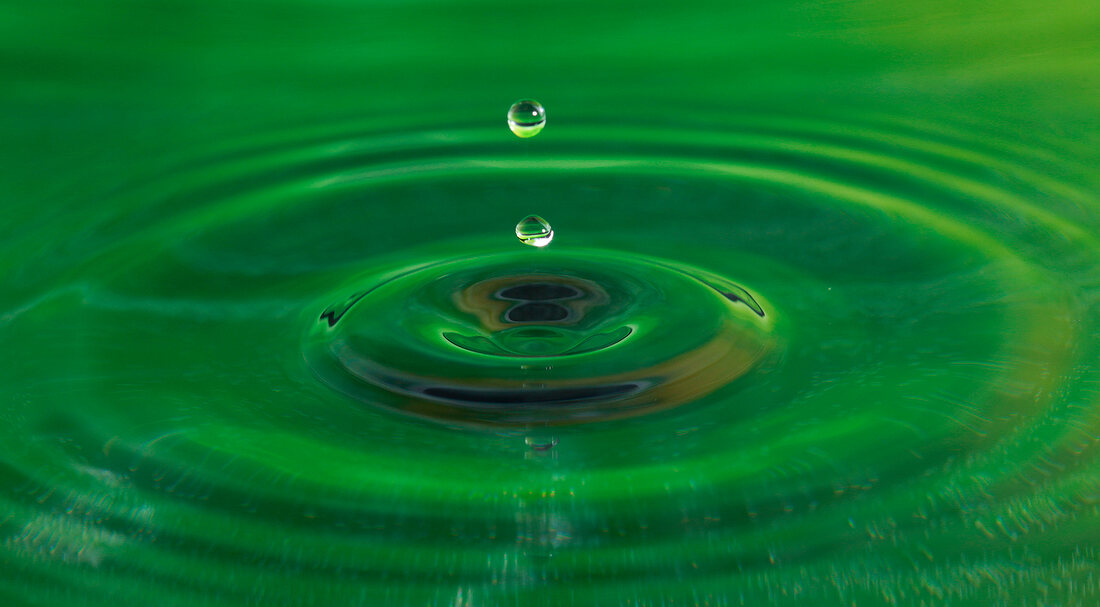 Close-up of water ripples