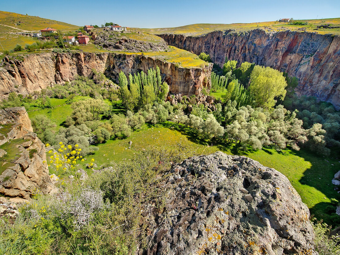 Kappadokien: Anatolien, Ihlara-Tal, Peristrema-Tal, Ihlaraschlucht