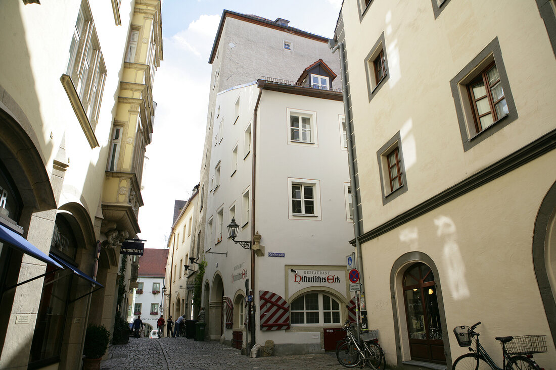 Historisches Eck Restaurant Regensburg Bayern