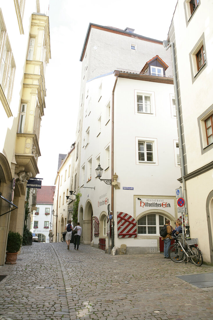 Historisches Eck Restaurant Regensburg Bayern