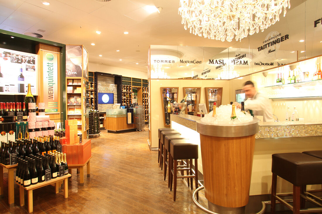 Wein & Genuß in der Galeria Kaufhof Wein und Genuss Weinhandel