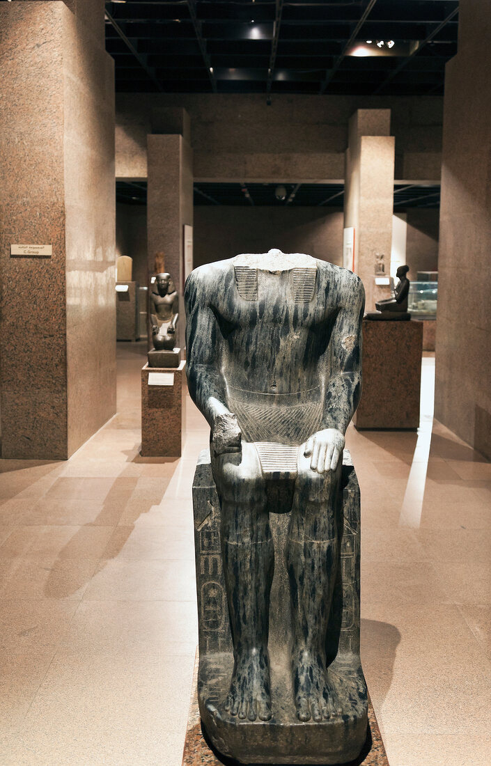 Ägypten, Statue, Nubisches Museum i n Aswan