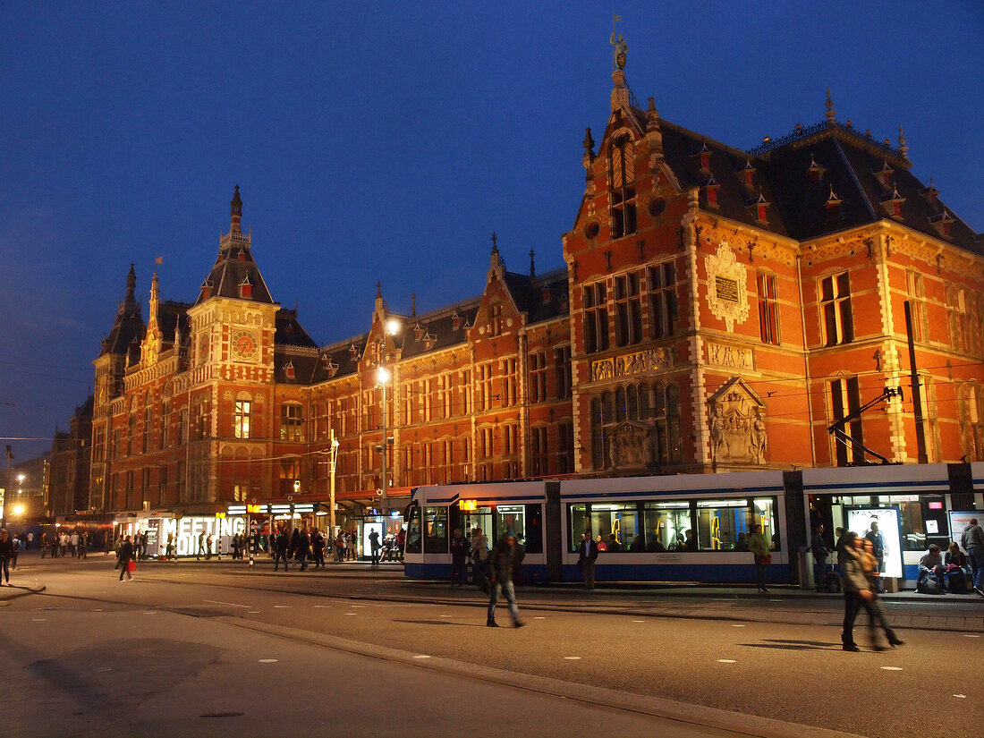 Amsterdam Central railway station, Netherlands