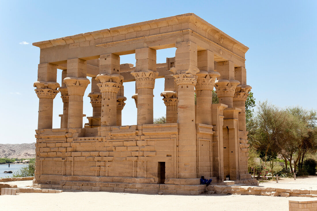 Ägypten, Tranjanskiosk Tempel auf Ag ilkia