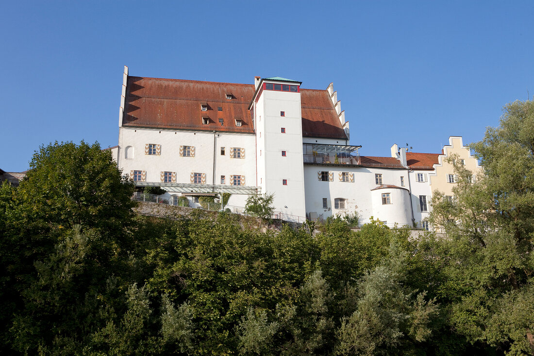 Chiemgau, Bayern, Wasserburg am Inn, ehemaliches Schloss