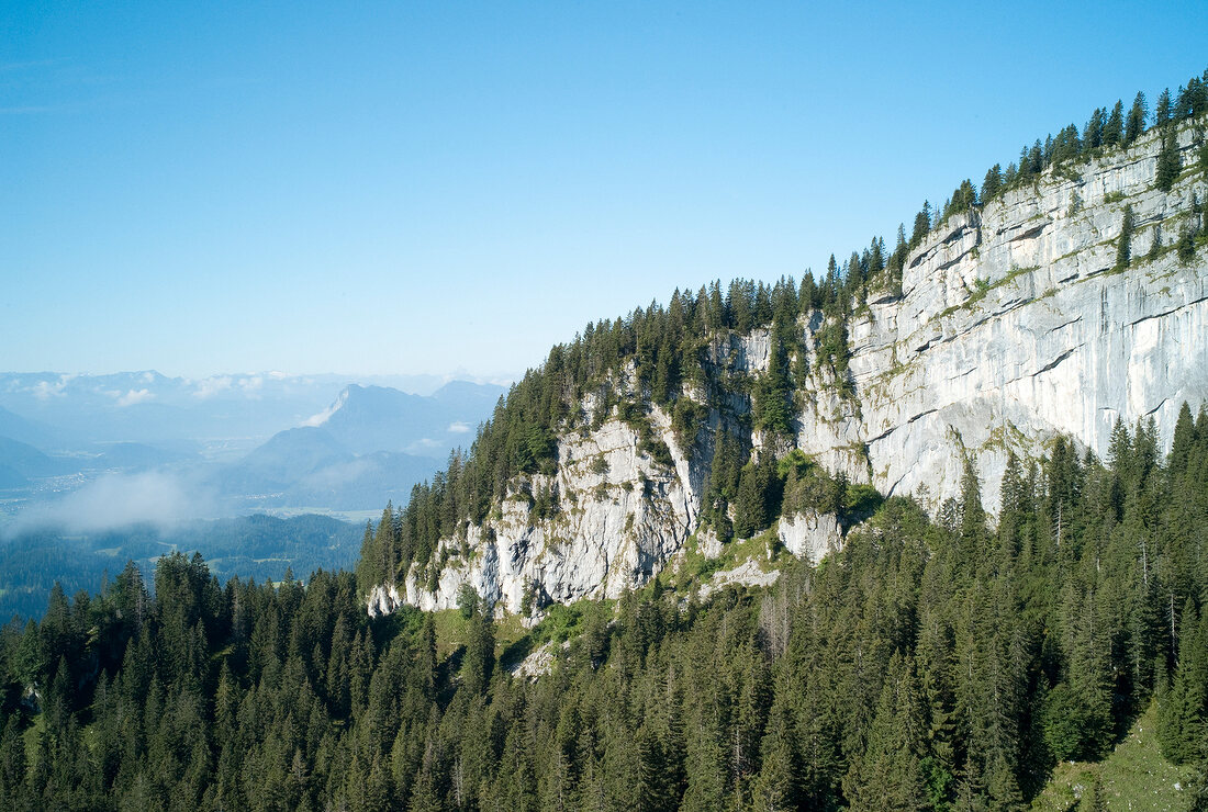 Chiemgau Alps mountain in Bavaria, Germany