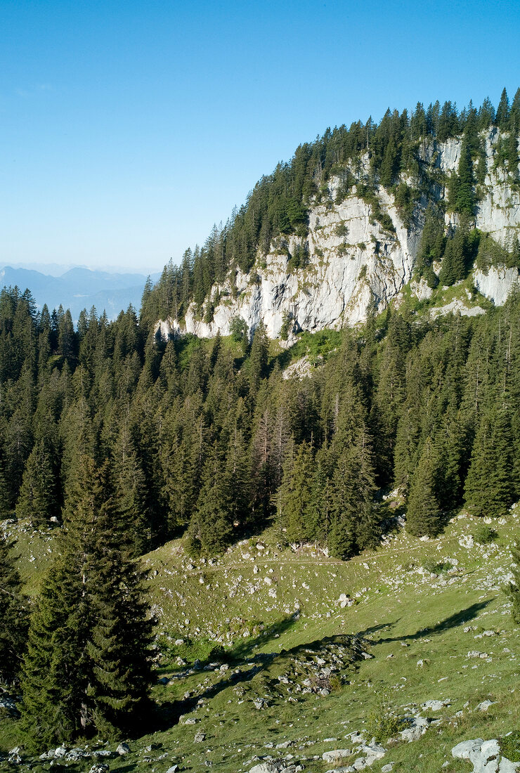 Chiemgau, Bayern, Chiemgauer Alpen, bei Sachrang, Spitzstein
