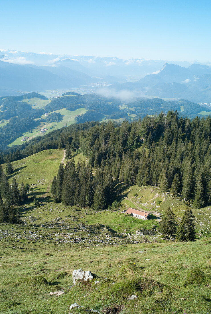 Chiemgau, Bayern, Chiemgauer Alpen, bei Sachrang, Spitzstein