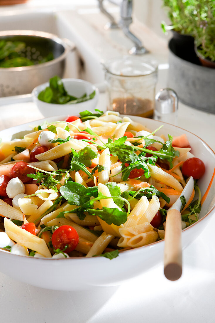 Close-up of salad in bowl