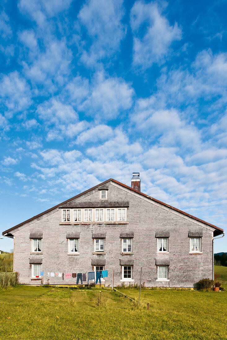 Genfer See, Vallée de Joux, Le Sentier, ehemaliges Uhrmacherhaus