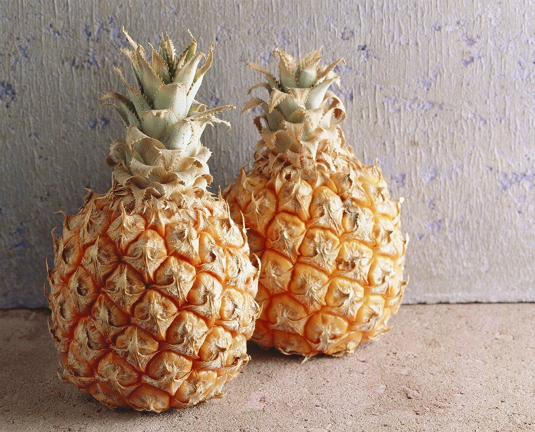 Two Baby Pineapples