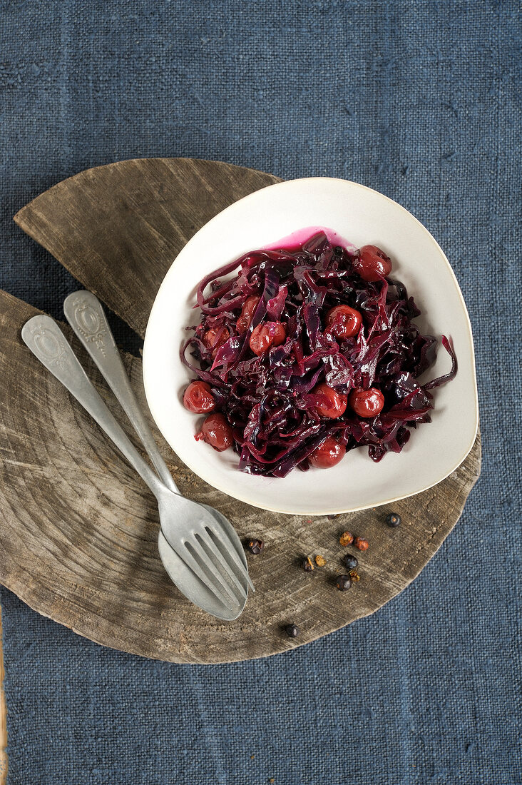 Grünes Kochbuch, Rotkohl mit Kirschen