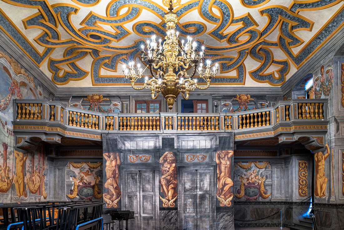 Frescoes by Tommaso Giusti at Herrenhausen Palace in Hannover, Germany