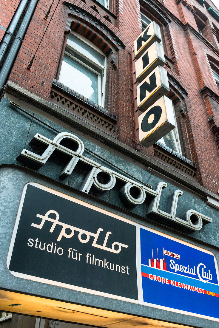 Hannover, Stadtteil Linden, Limmerstraße 50, Apollo Studio, Kino