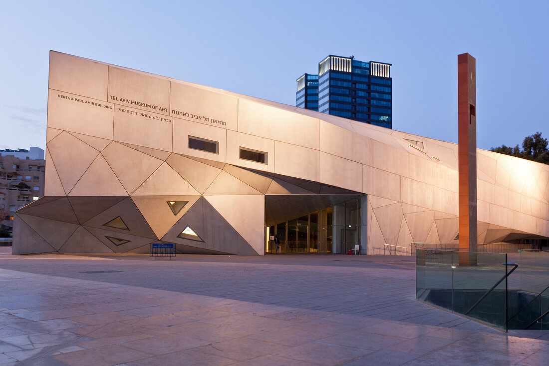 Israel, Tel Aviv, Museum of Art, Architekt Preston Scott Cohen