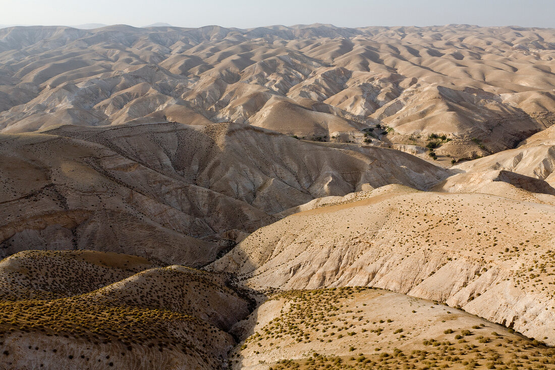 Israel, Judäische Wüste, Wadi Qelt, Westjordanland