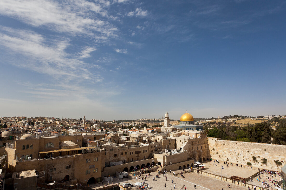 View of Old City in Jerusalem, Israel