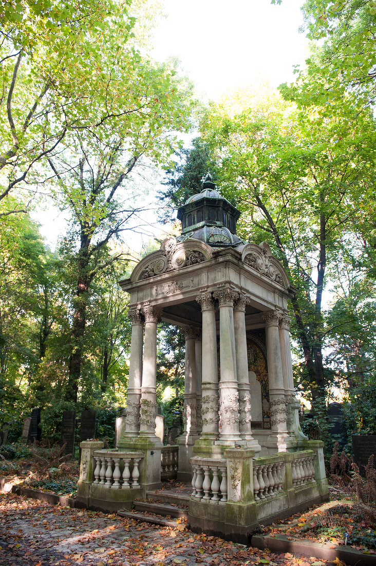 Berlin, Weißensee, Jüdische Friedhof Gräber