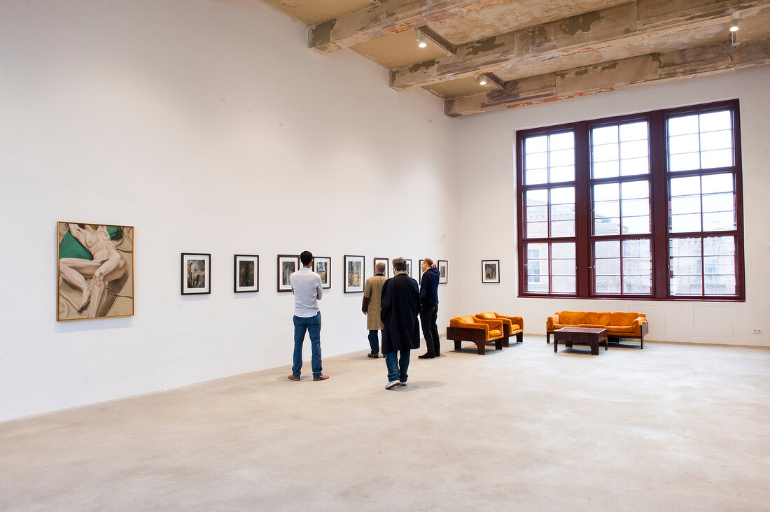 View of Michael Fuchs Galerie former girls school in Berlin, Germany