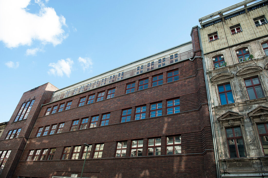 Facade of building in Berlin, Germany