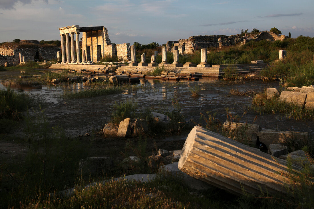 View of ruins of Miletus in Ayd?n Province, Turkey