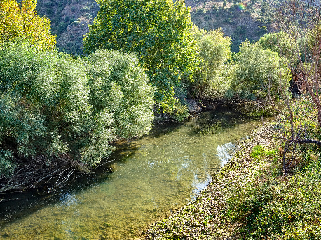 Türkei, Türkische Ägäis, Mäandertal, Büyük Menderes Nehri bei Tripolis