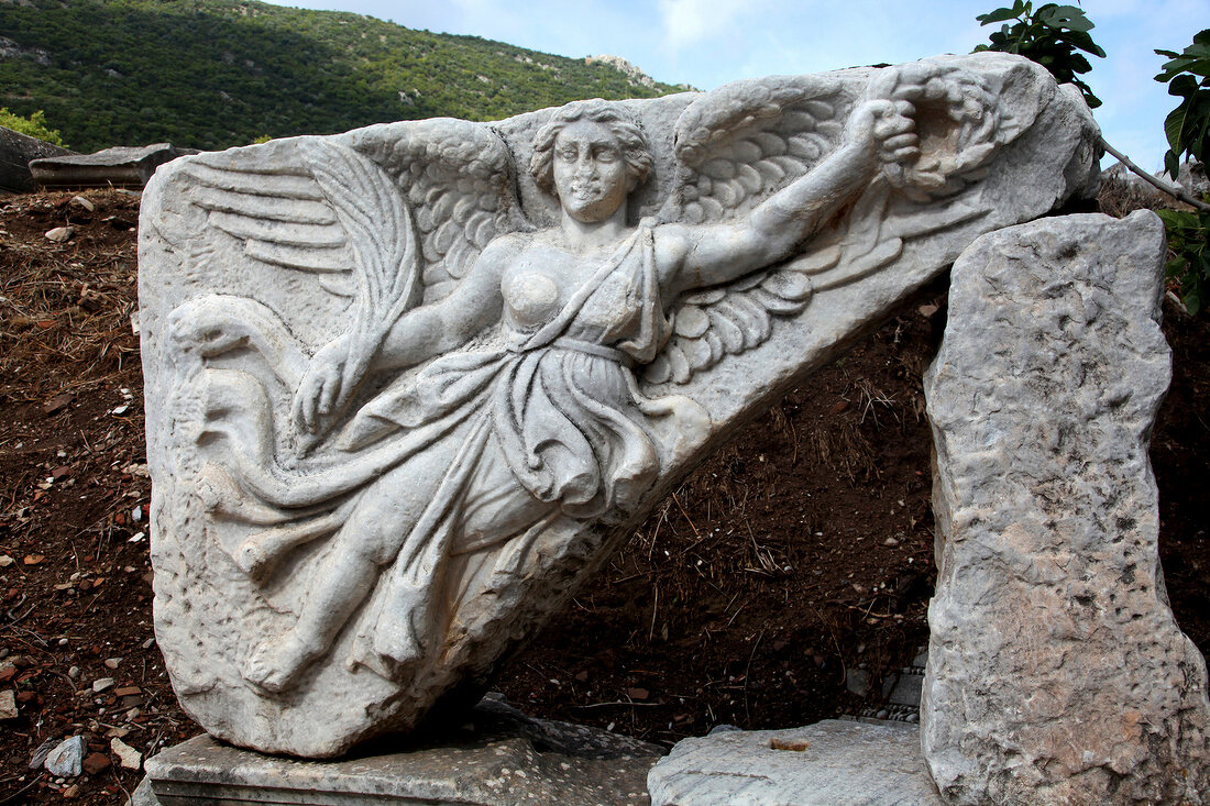 Türkei, Türkische Ägäis, Antike, Ephesus, Detail