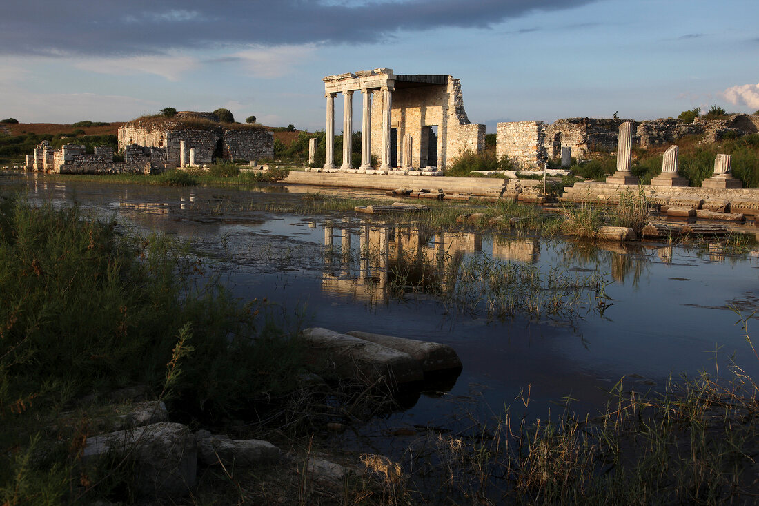 View of ruins of Miletus in Ayd?n Province, Turkey