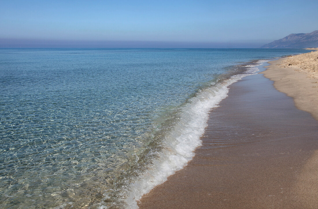 Türkei, Türkische Ägäis, Patara, Strand, Meerblick