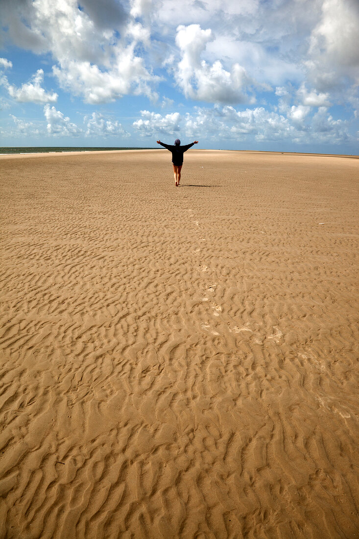 Dänemark, Fanö, Strand, Himmel, Meer 