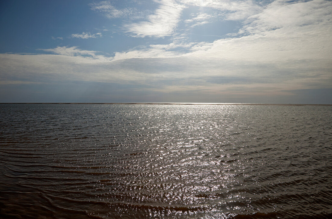 Dänemark, Fanö, Strand, Himmel, Meer 