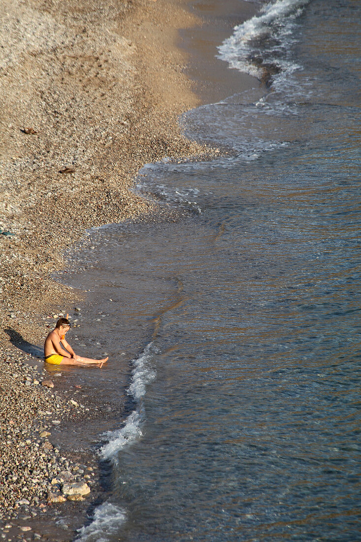 People at Dataca and Knidos in Resadiye Peninsula, Turkey