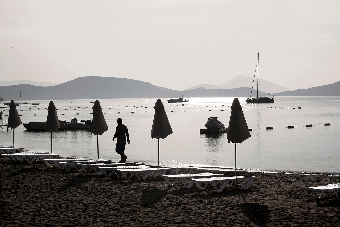 Yalikavak beach at Bodrum Peninsula, Turkey